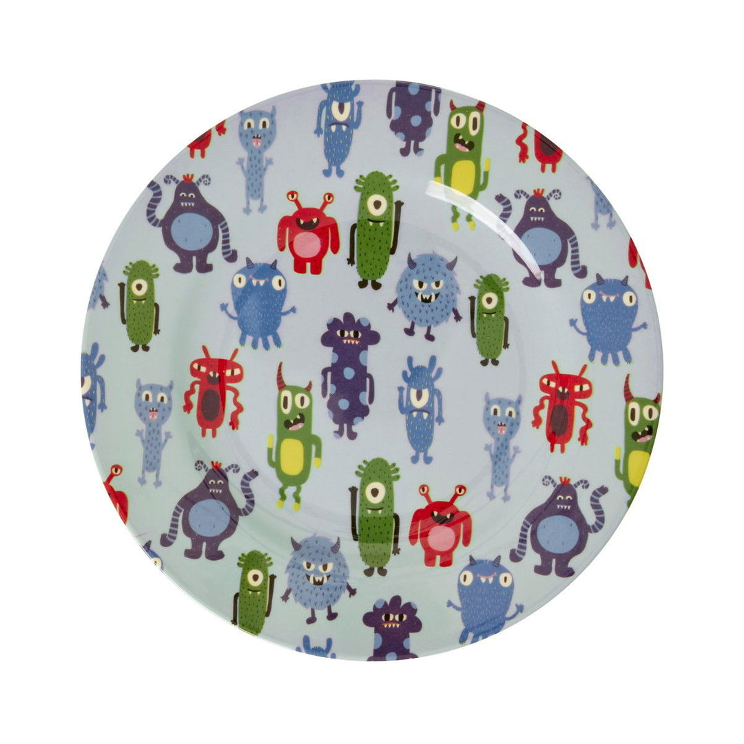 Melamine Kids Lunch Plate | Monster