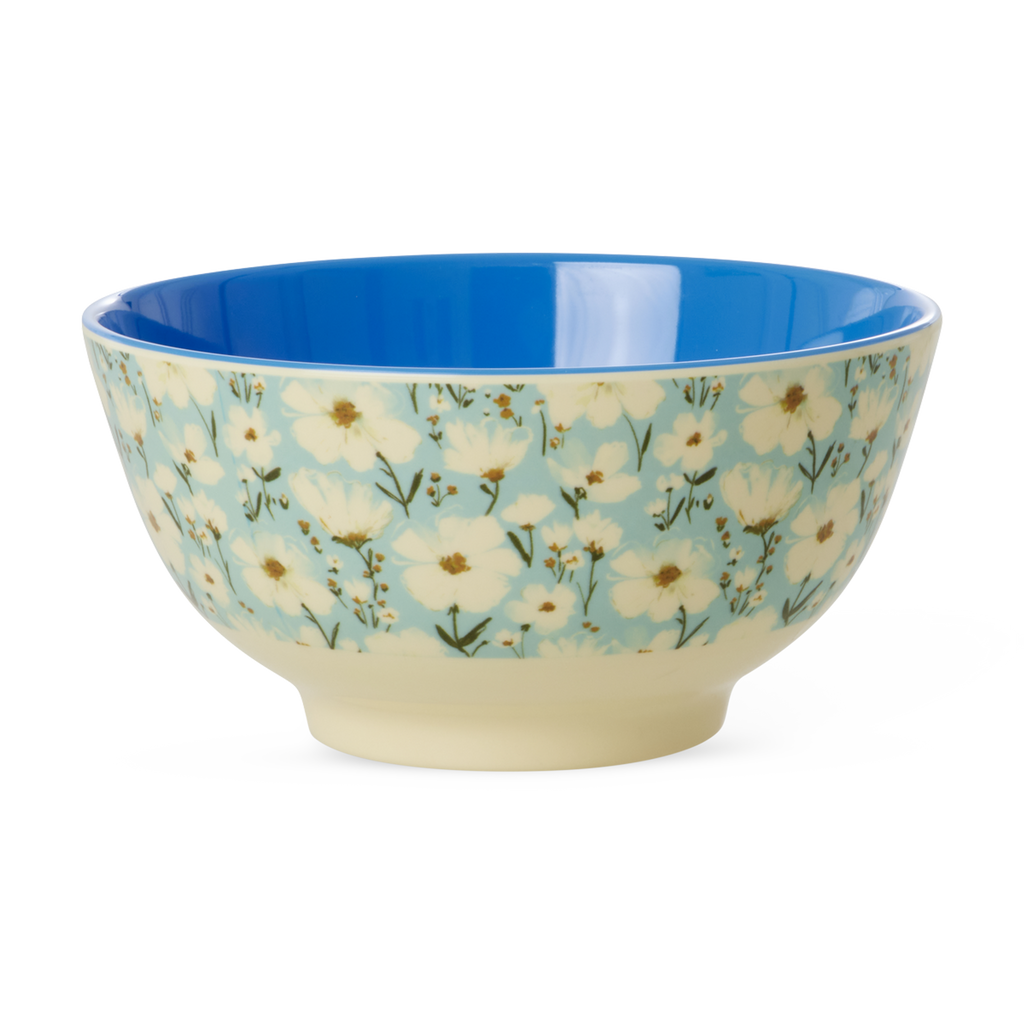 Medium Melamine Bowl - Summer Bloom Print - 23.7oz - Rice By Rice