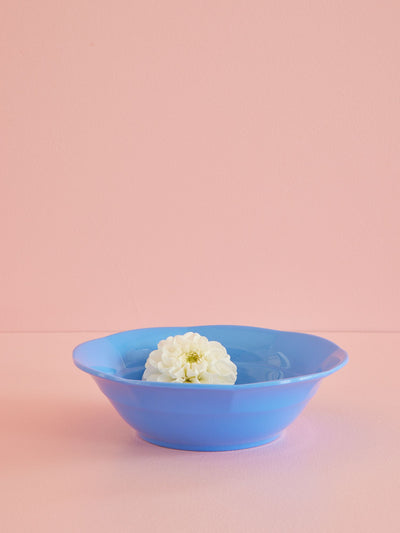 Melamine Soup Bowl - Sky Blue - Rice By Rice