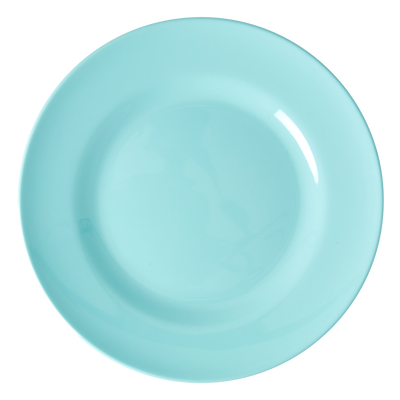 Melamine Dinner Plates in Assorted 'YIPPIE YIPPIE YEAH' Colors - Set of 6 pcs. - Rice By Rice