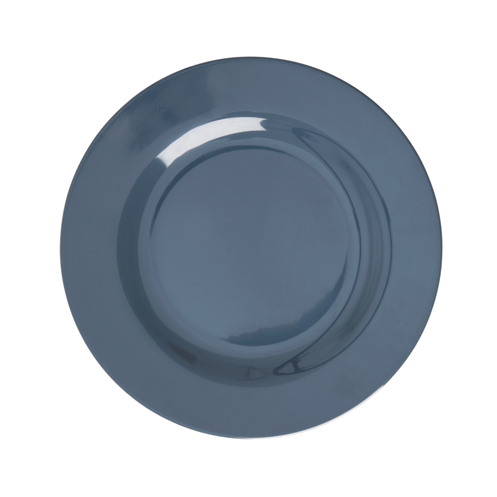 Melamine Lunch Plate | Dark Grey - Rice By Rice