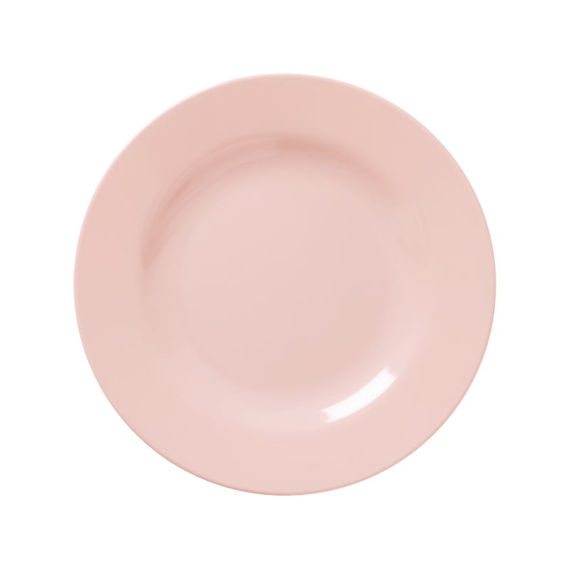 Melamine Lunch Plate | Soft Pink - Rice By Rice