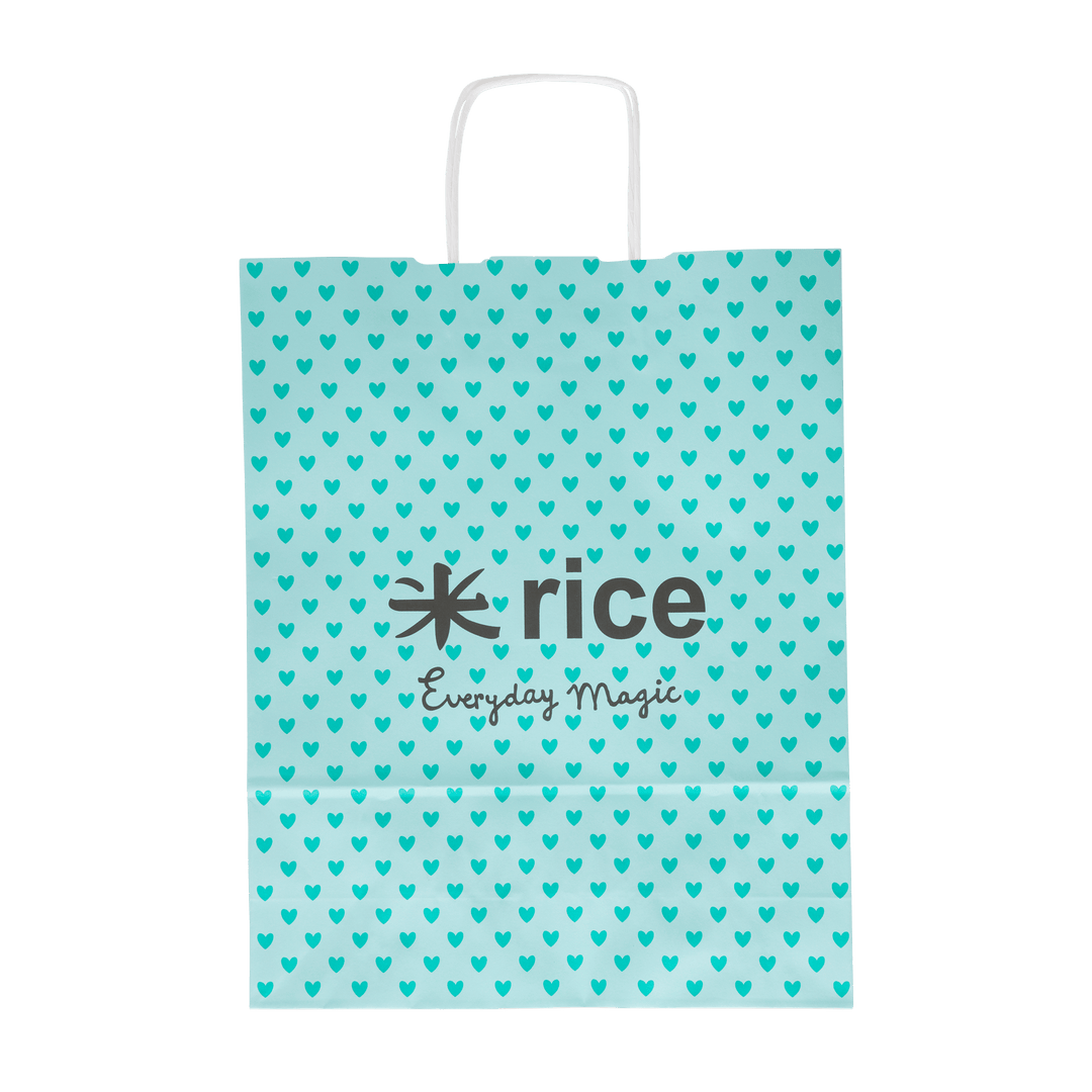 Large Paper Giftbag - Mint - Rice By Rice