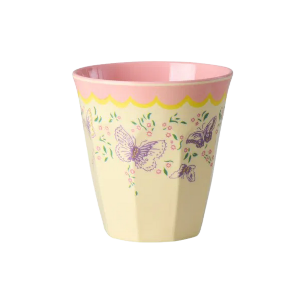 Melamine Cups with Glory Days Prints – Medium – 6 Pack – 8.5 fl oz - Rice By Rice