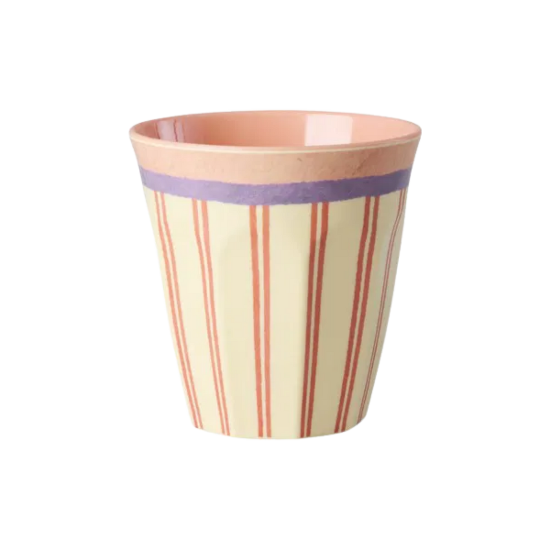 Melamine Cups with Glory Days Prints – Medium – 6 Pack – 8.5 fl oz - Rice By Rice