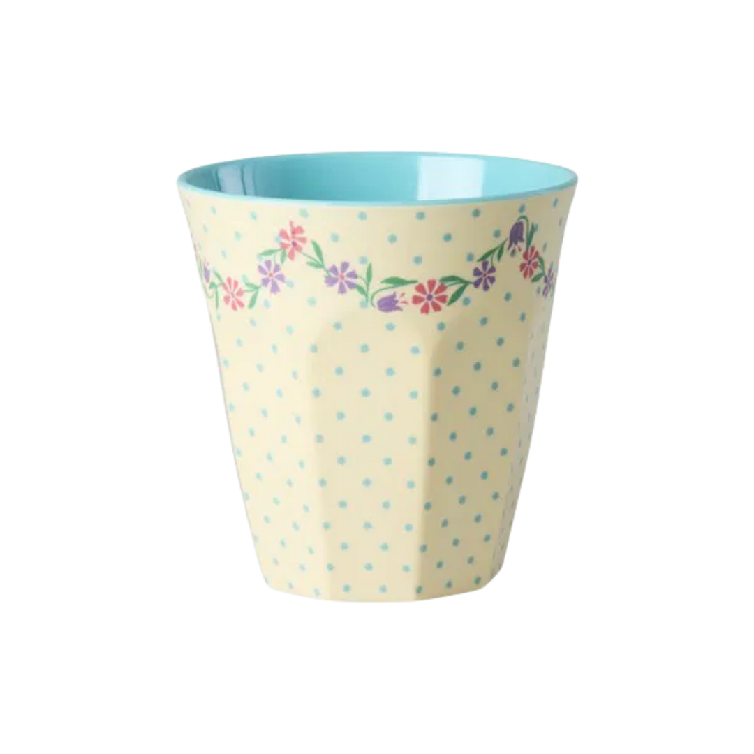 Melamine Cups with Glory Days Prints – Medium – 6 Pack – 8.5 fl oz - Rice By Rice