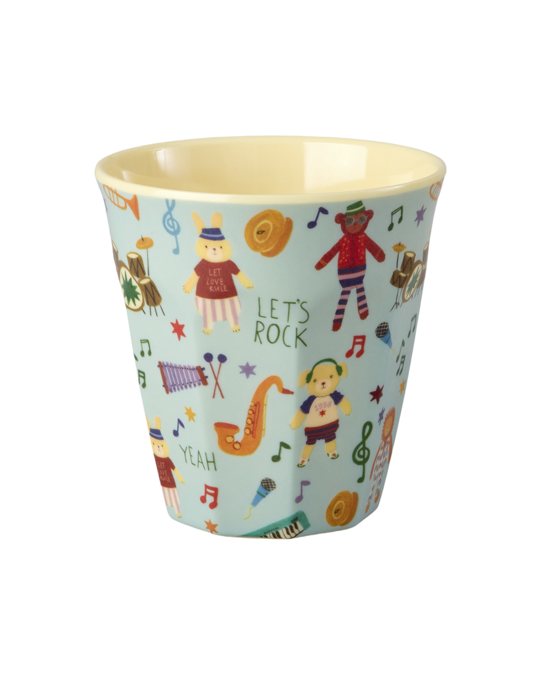Medium Kids Cup - Blue - Music Band - Rice By Rice
