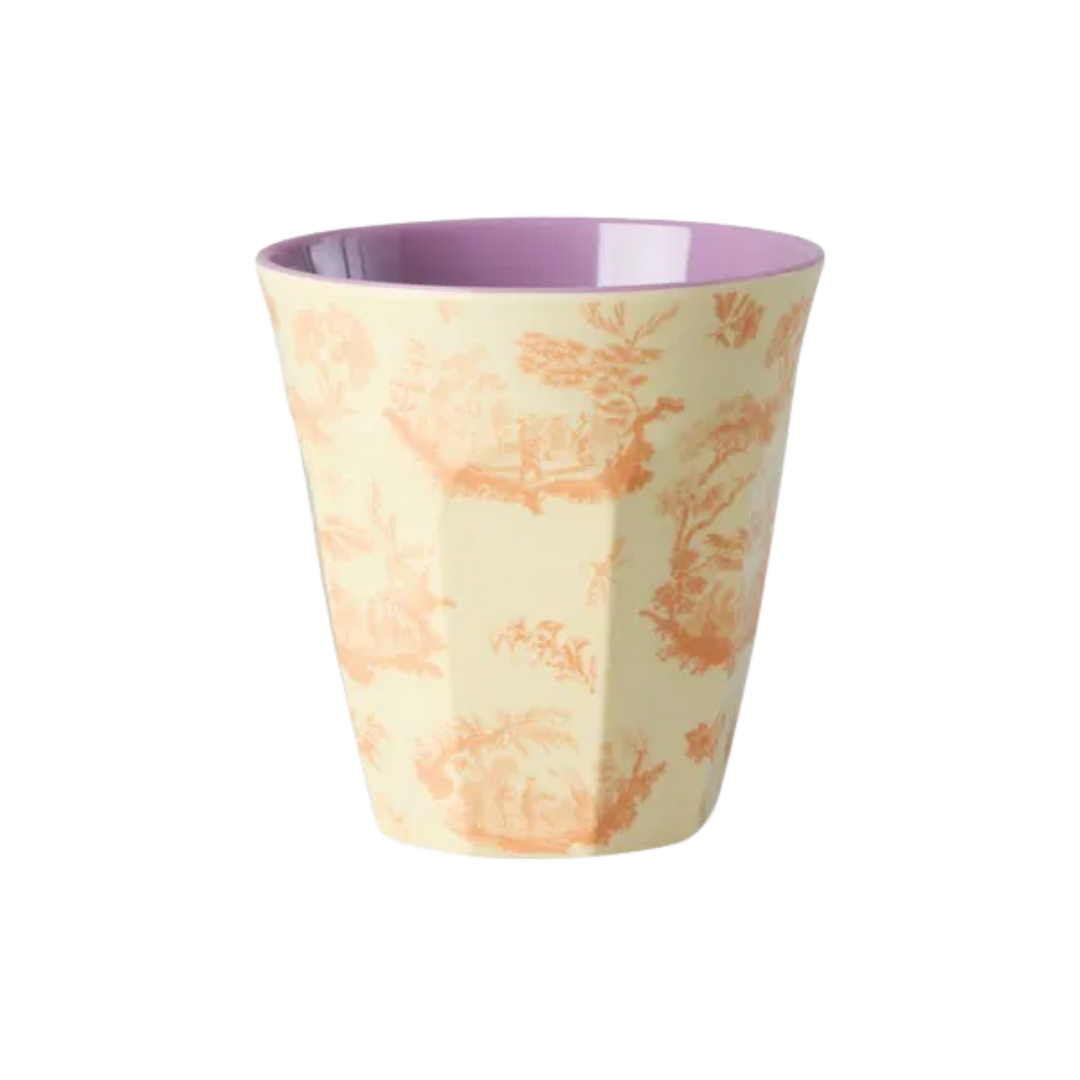 Melamine Cups with Glory Days Prints – Medium – 6 Pack – 8.5 fl oz - Rice By Rice