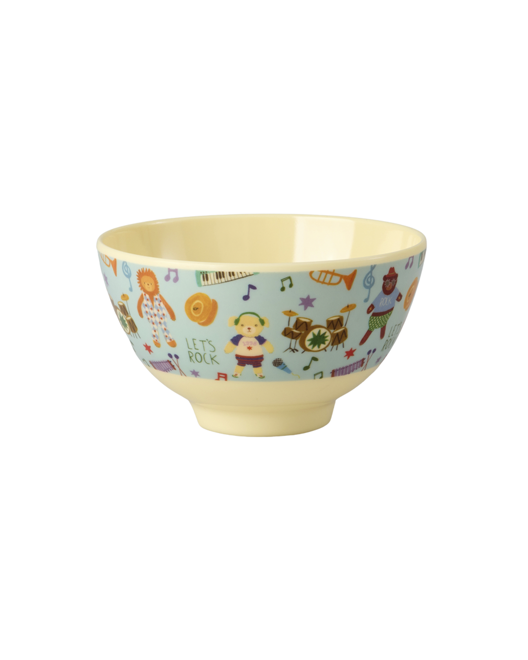 Small Kids Bowl - Mint - Music Band - Rice By Rice