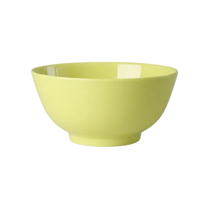 Melamine Medium Bowl in Asst. Glory Days Colors – 6 Pack – 23.7 fl oz - Rice By Rice