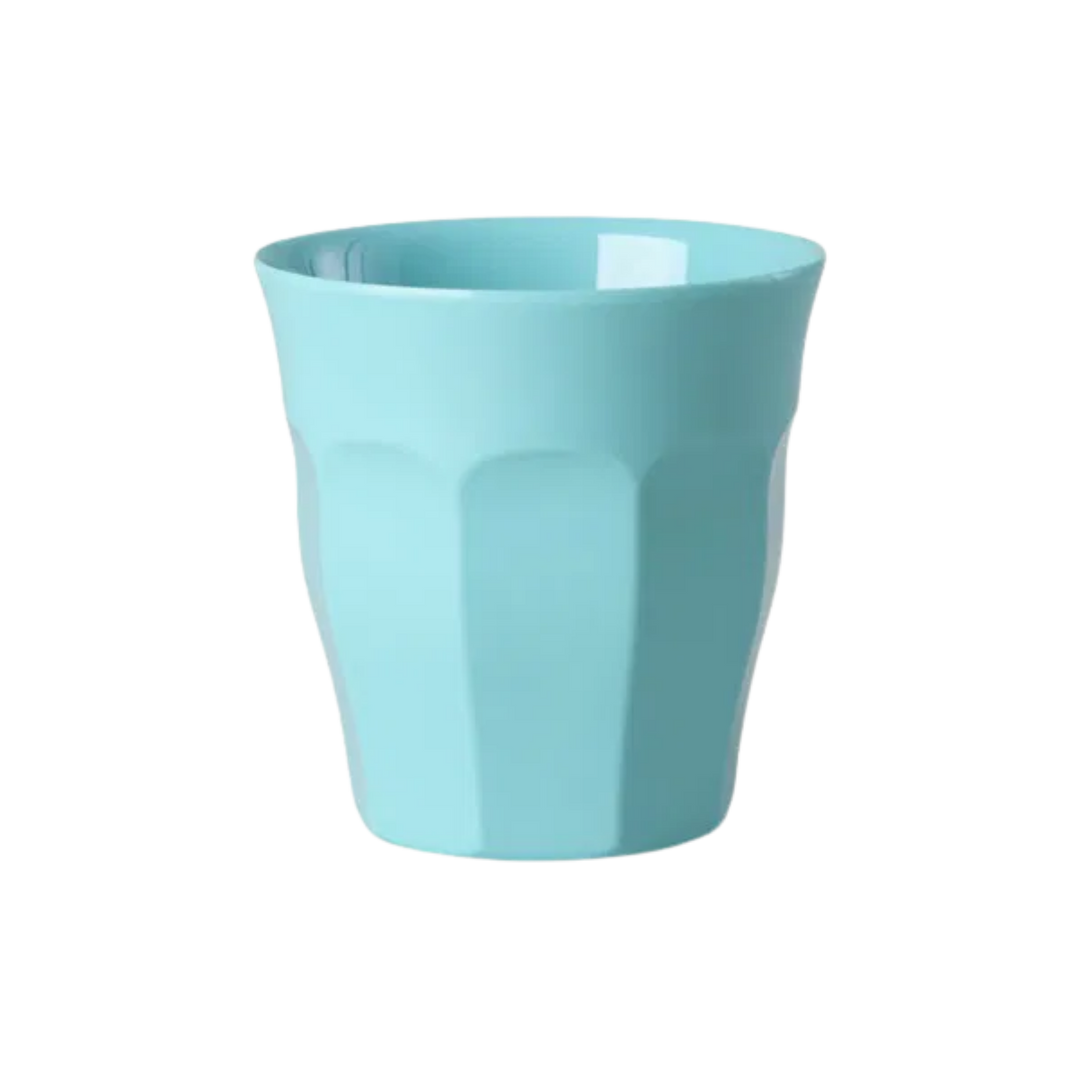 Melamine Cups in Asst. Glory Days Colors – Medium – 6 Pack – 8.5 fl oz - Rice By Rice