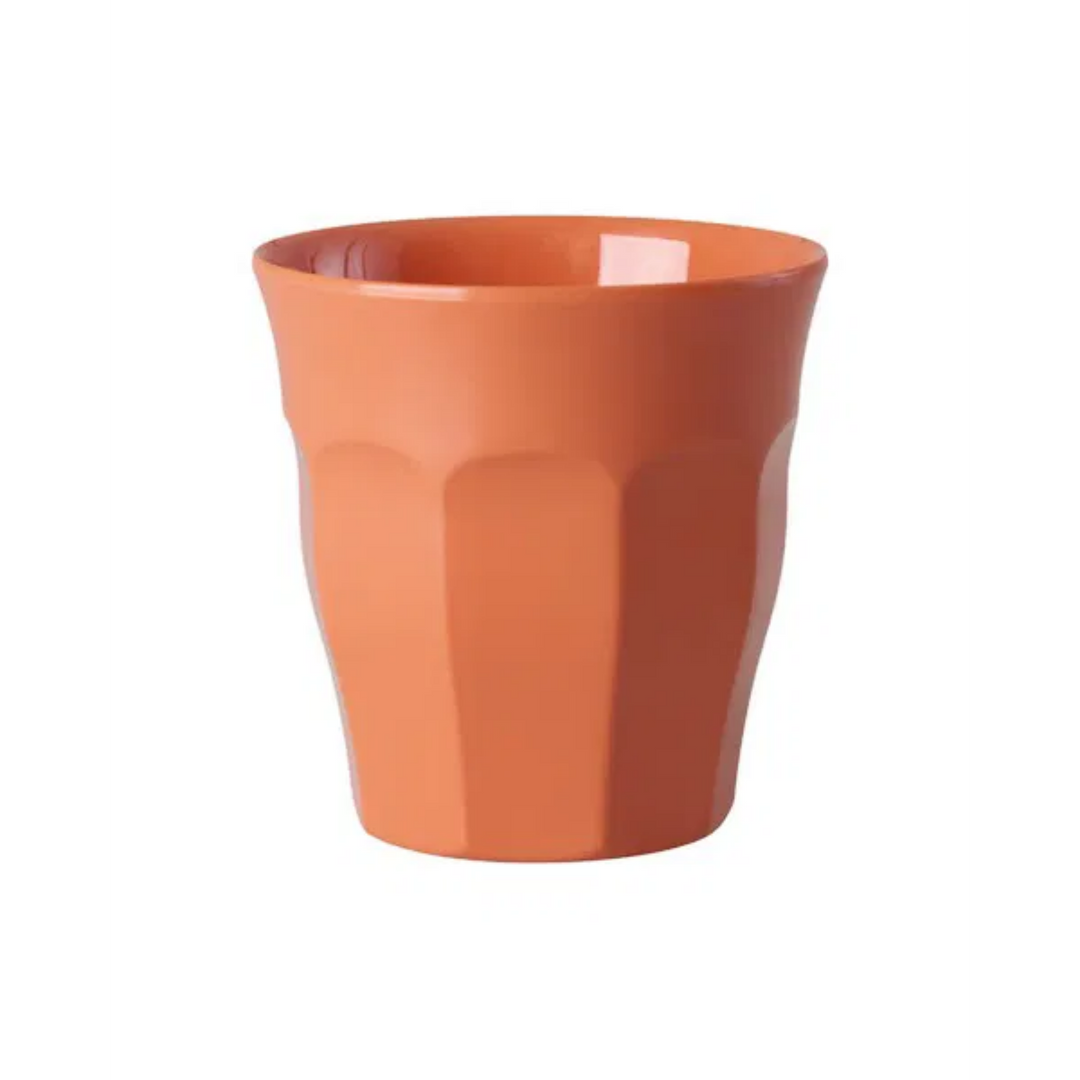 Melamine Cups in Asst. Glory Days Colors – Medium – 6 Pack – 8.5 fl oz - Rice By Rice