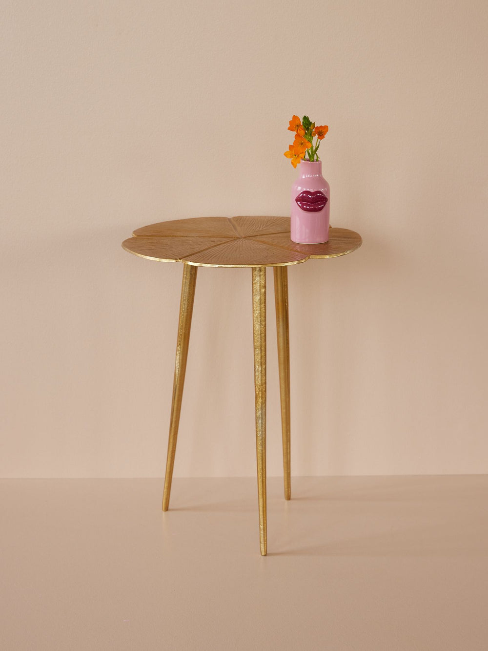 Clover Table - Gold - Rice By Rice
