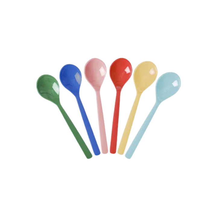 Teaspoon - Multicolor - Set of 6 - Rice By Rice