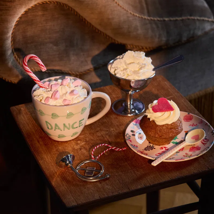 Melamine Cake Plate with Xmas Galore Print – Small - Rice By Rice