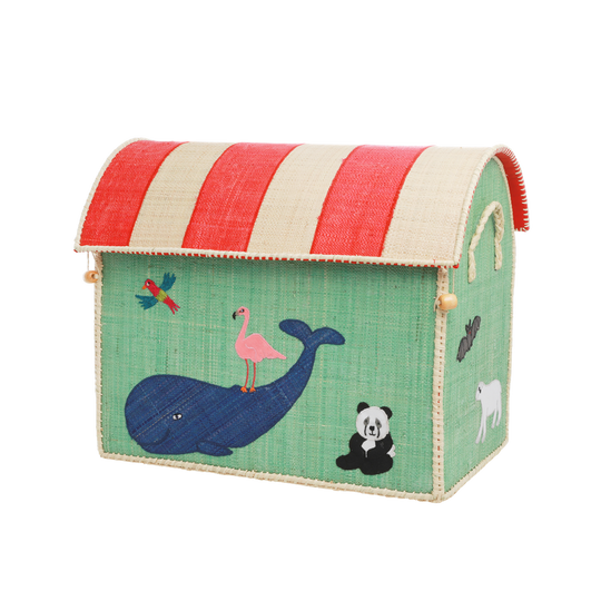 Raffia Storage Toy Baskets – Rice By Rice
