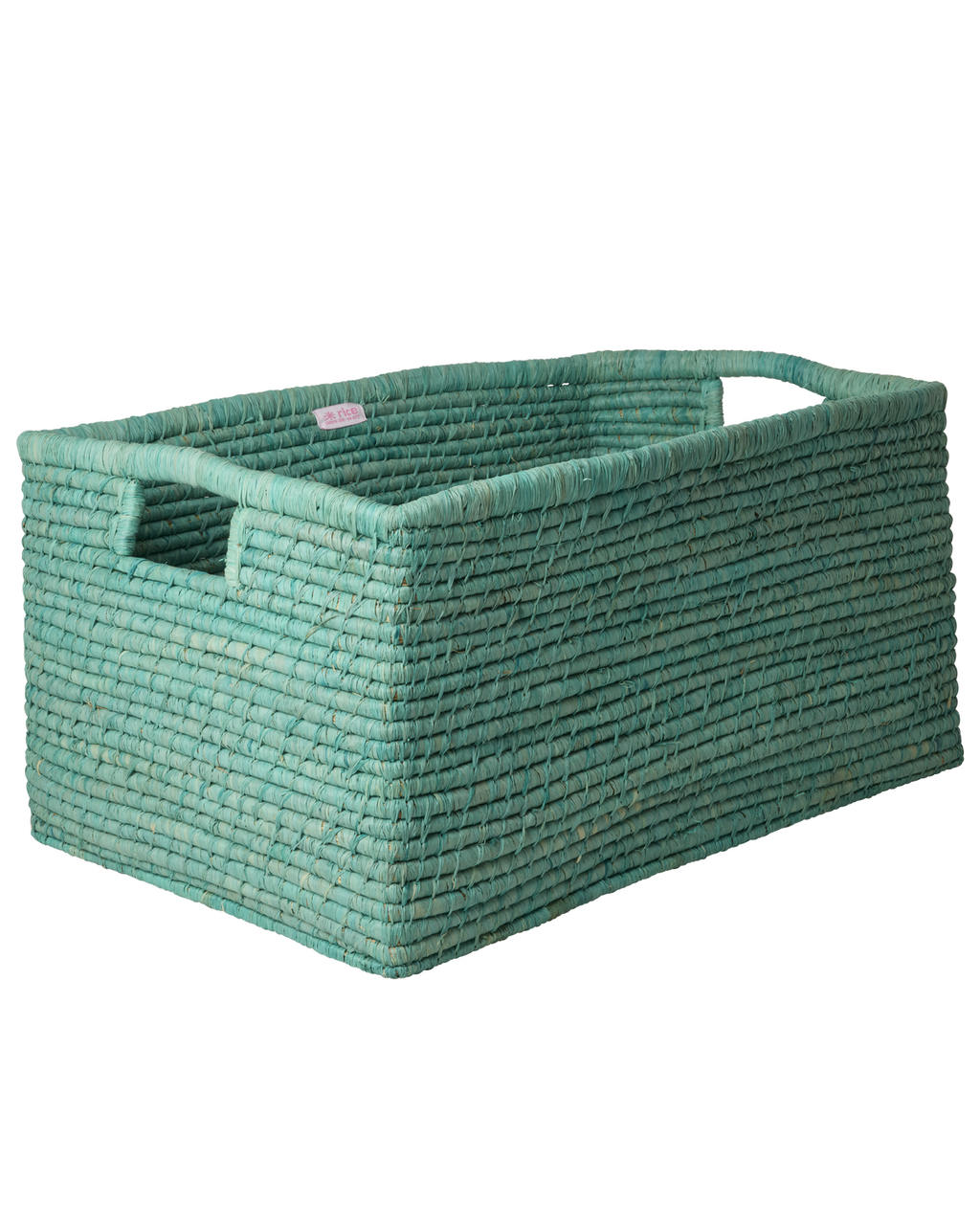 Raffia Rectangular Basket - Extra Large and Long - Rice By Rice