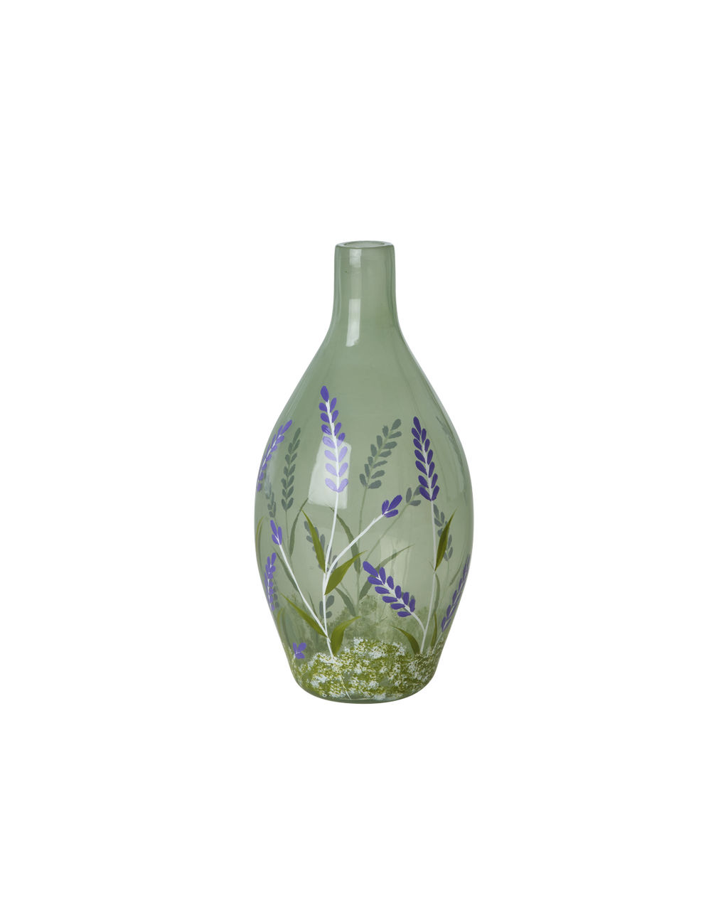 Glass Vase - Green