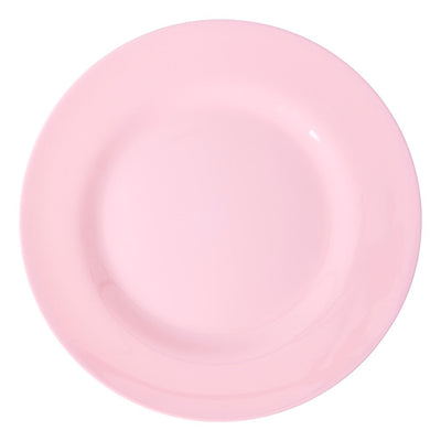 Melamine Dinner Plates in Assorted 'Flower Me Happy' Colors - Set of 6  plates - Rice By Rice