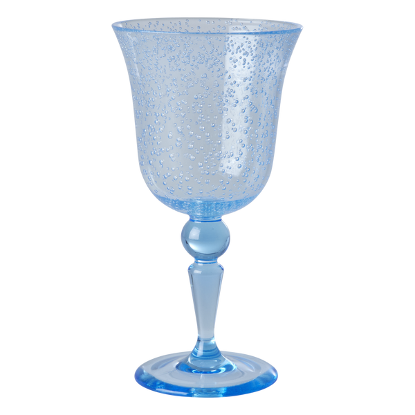 Rice Acrylic Wine Glass - Bubble Design