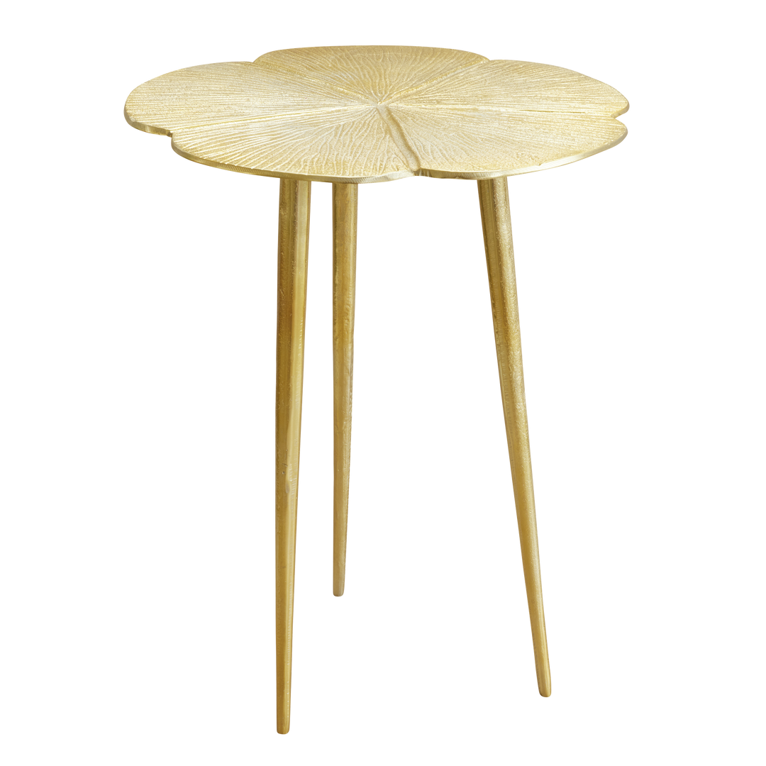 Clover Aluminum Table - Gold - Rice By Rice