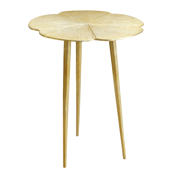 Clover Aluminum Table - Gold - Rice By Rice
