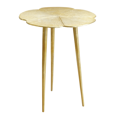 Clover Aluminum Table - Gold - Rice By Rice