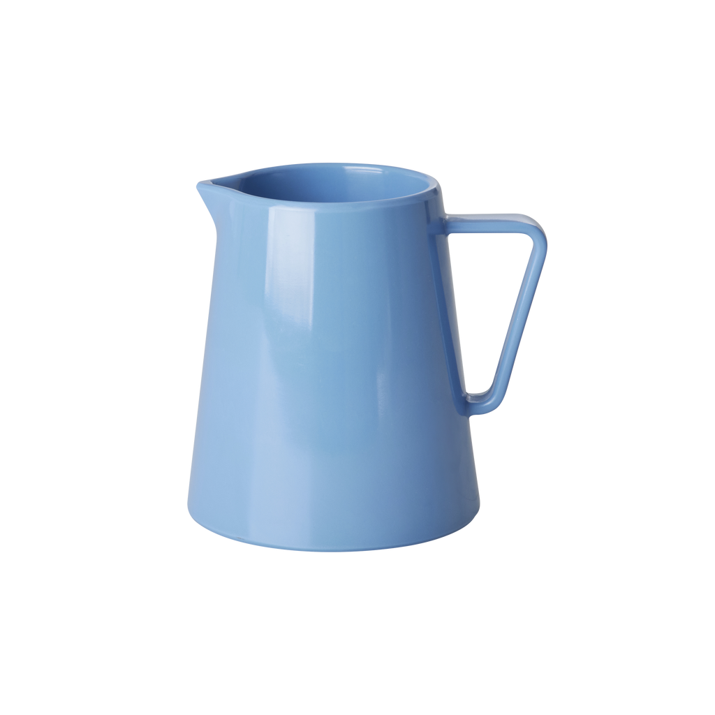 Melamine Milk Jug in Blue - 6 oz - Rice By Rice