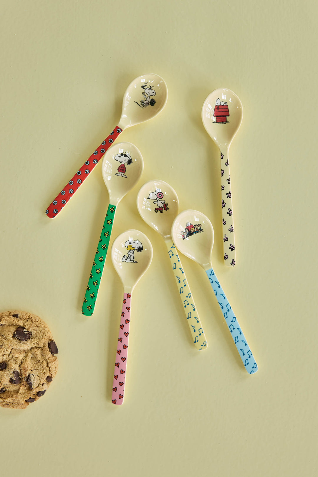 Melamine Teaspoon - Snoopy...Set of 6 Spoons - EARLY JUNE DELIVERY - Rice By Rice