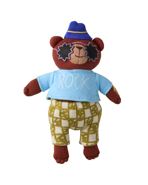 Bear Cotton Plush Toy - Multicolor - Rice By Rice