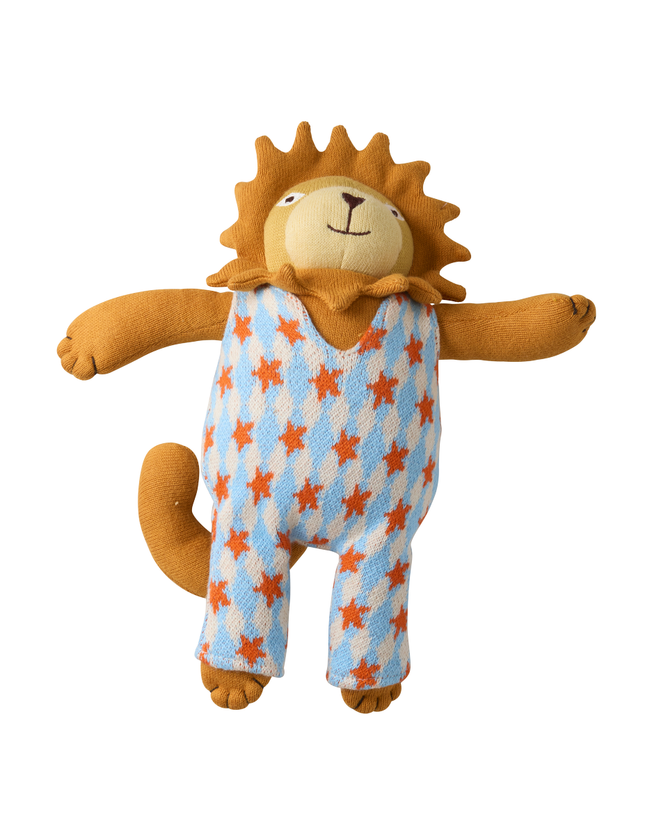 Lion Cotton Plush Toy - Multicolor - Rice By Rice