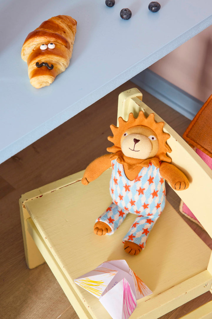 Lion Cotton Plush Toy - Multicolor - Rice By Rice