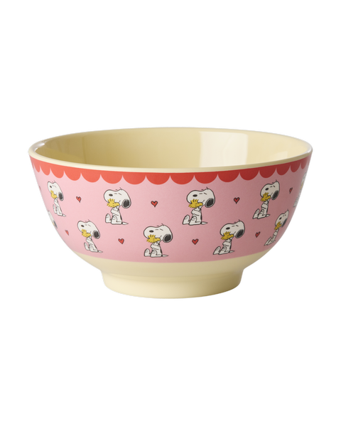 Medium Bowl - Pink- Snoopy Print - EARLY JUNE DELIVERY - Rice By Rice