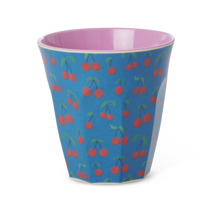 Melamine Medium Cup - Cherry Love Print - 8.4oz - Rice By Rice