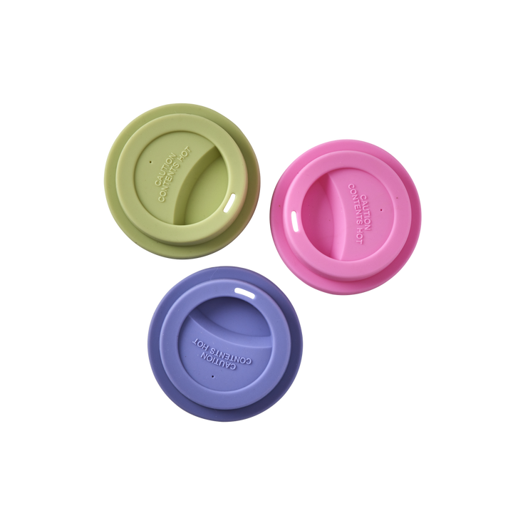 Silicone Lid for Melamine Medium and Tall Cups | Lavender - Rice By Rice