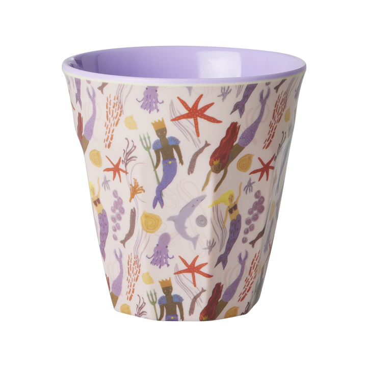 Medium Cup - Mermaid Print - Rice By Rice