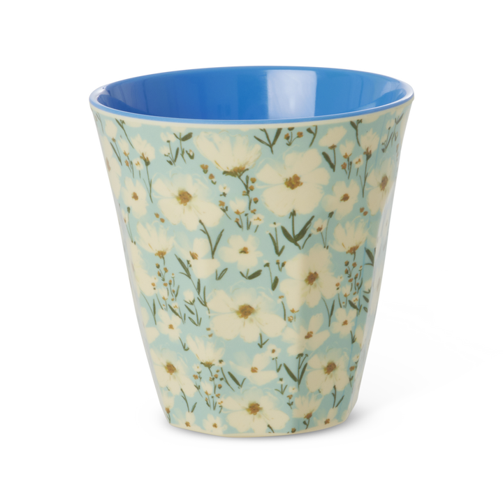 Melamine Mediun Cup - Summer Bloom Print - 8.4oz - Rice By Rice