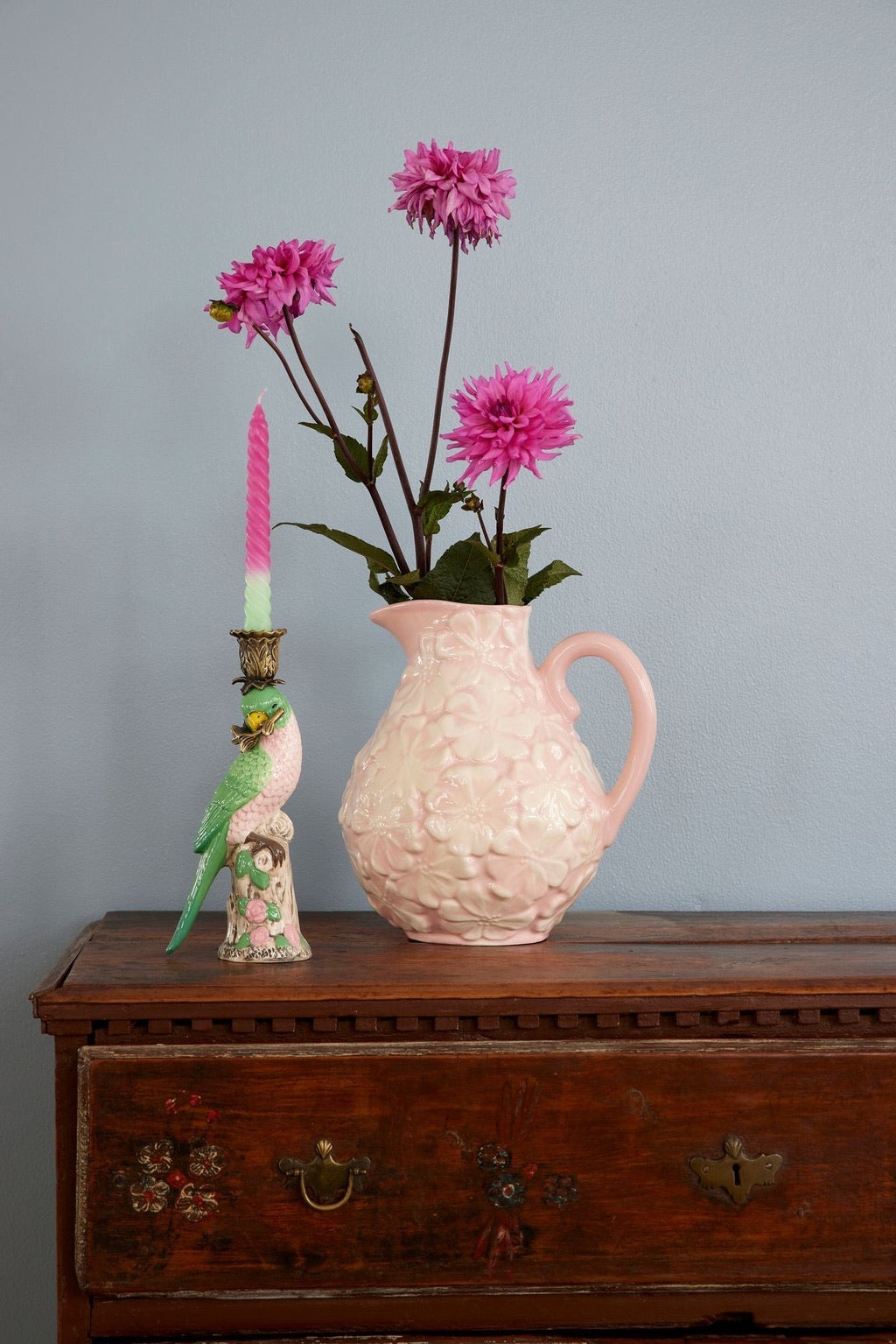 Ceramic Jug - Pink - Rice By Rice