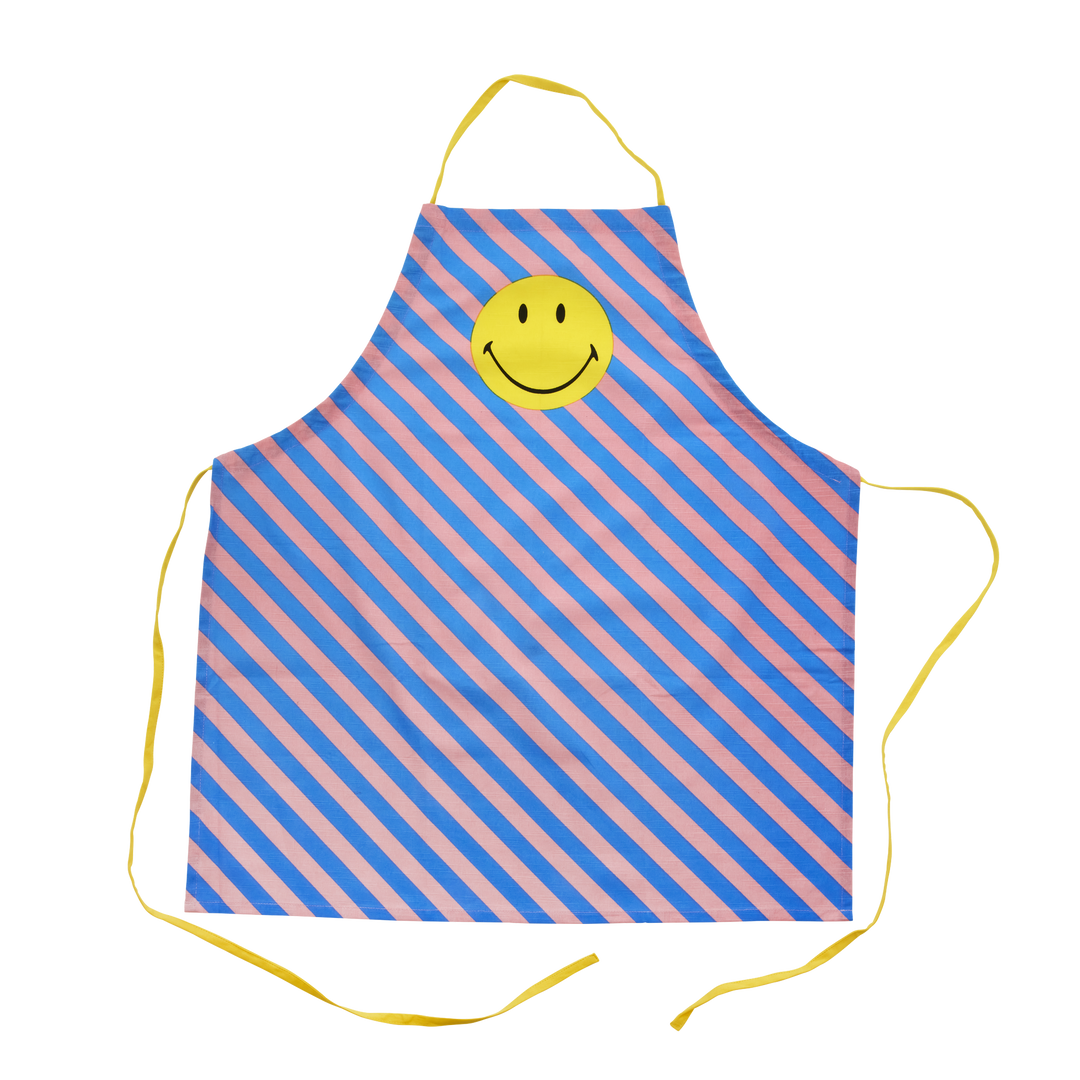 Cotton Apron - Multicolor - Smiley® - Rice By Rice