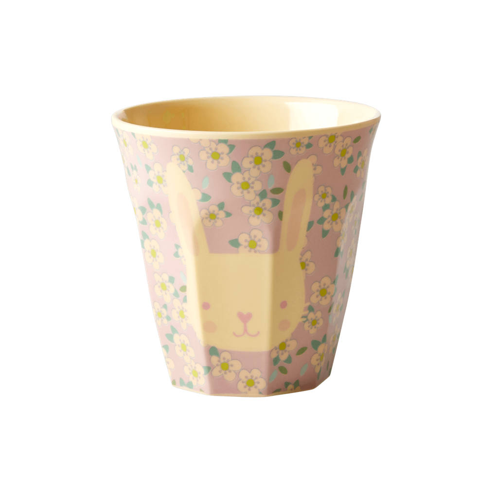 Melamine Cup - Small | Bunny Print - Rice By Rice