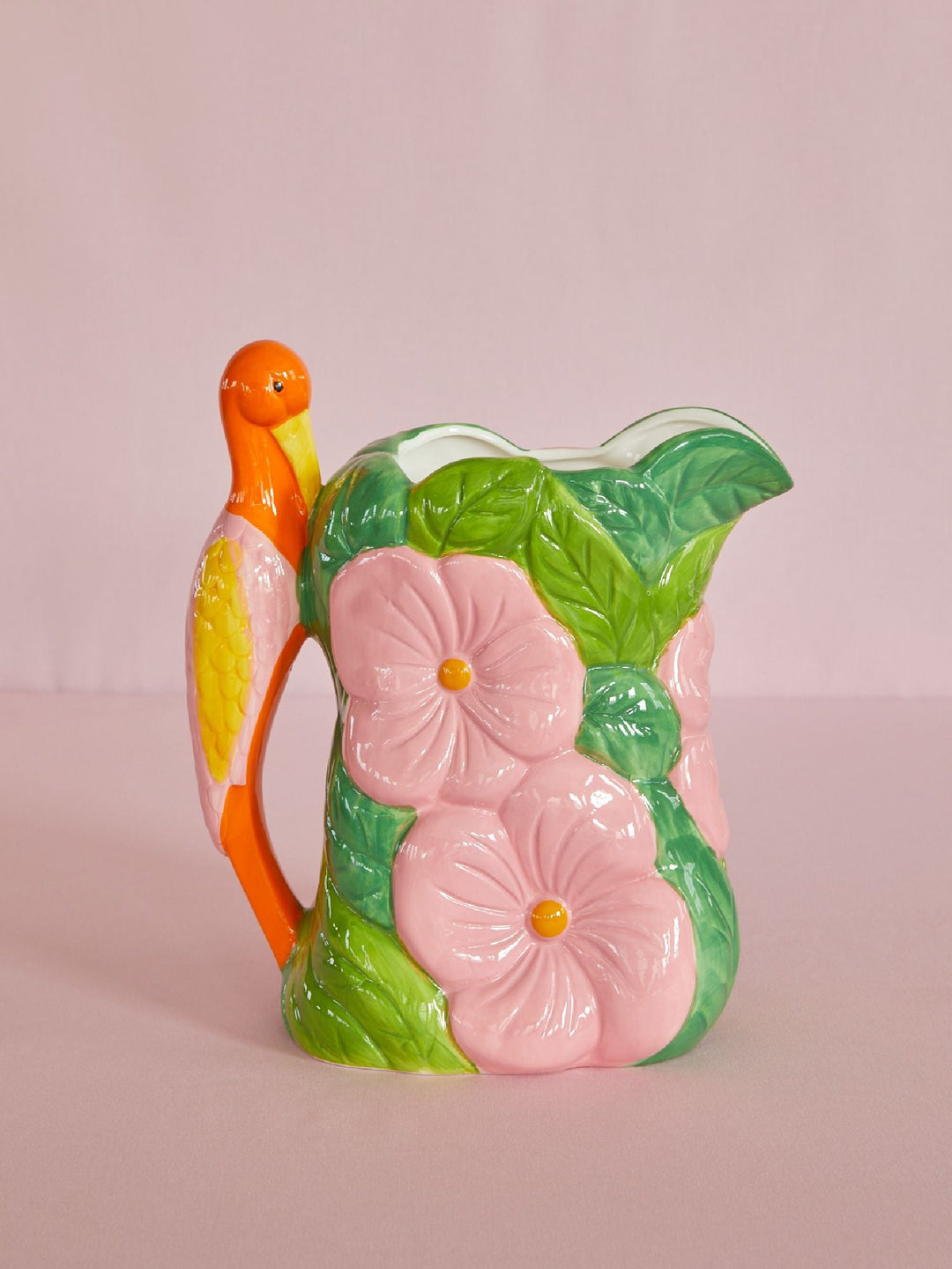 Flower Ceramic Vase - Green - Rice By Rice