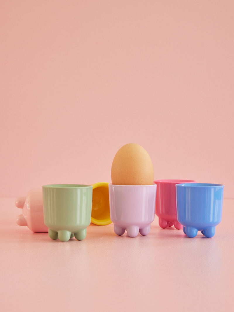 Melamine Egg Cup - Flower Me Happy - Rice By Rice