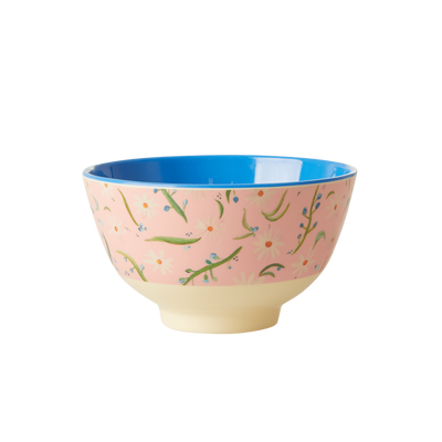 Melamine Small Bowl | Delightful Daisies Print - Rice By Rice