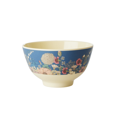 Melamine Small Bowl | Flower Collage Print - Rice By Rice