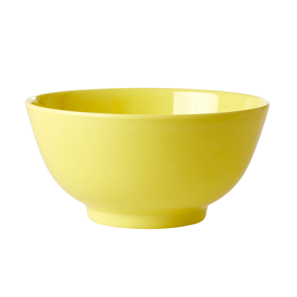 Melamine Medium Bowl | Yellow - Rice By Rice