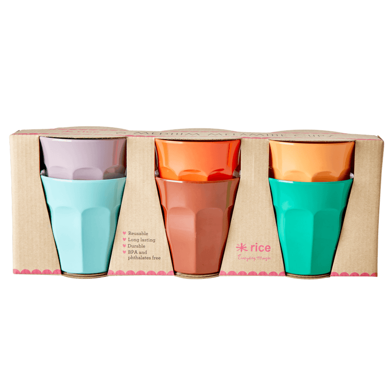 Melamine Cups in Assorted &