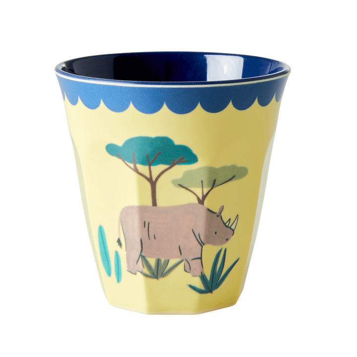 Melamine Kids Cups in Asst. Funky Prints - Medium - 6 pcs. in Gift Box - Rice By Rice