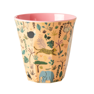 Melamine Kids Cups in Asst. Funky Prints - Medium - 6 pcs. in Gift Box - Rice By Rice