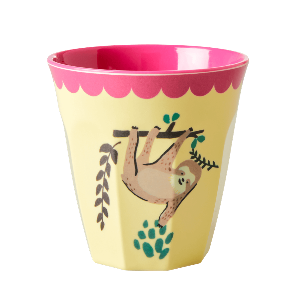 Melamine Kids Cups in Asst. Funky Prints - Medium - 6 pcs. in Gift Box - Rice By Rice