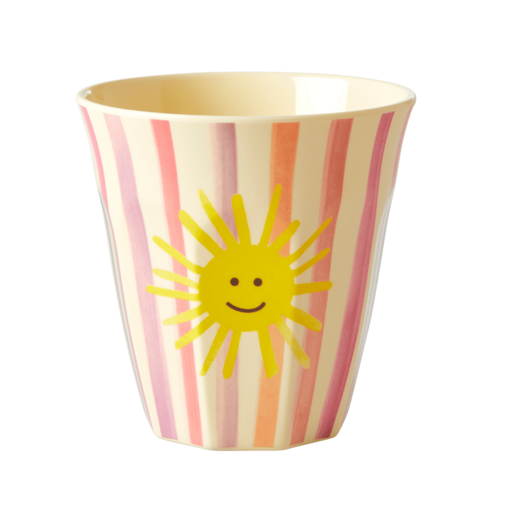 Melamine Kids Cups in Asst. Funky Prints - Medium - 6 pcs. in Gift Box - Rice By Rice